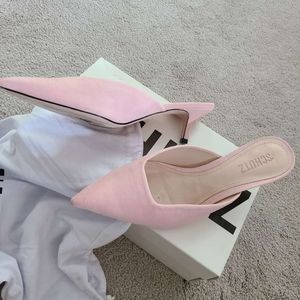 Schutz Danika Mule in Dusty Rose - s.8